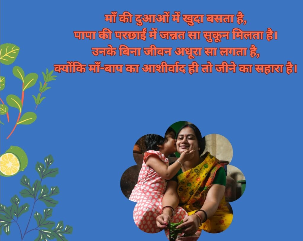 maa papa shayari maa papa shayari