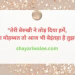 hindi shayari love sad