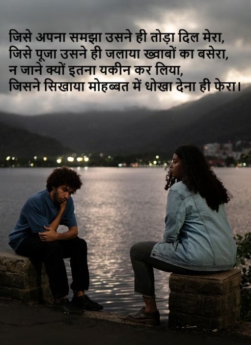 100+ Best Latest Breakup Shayari: ब्रेकअप शायरी- टूटे दिल की आवाज़ 2 breakup shayari