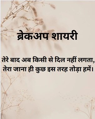 100+ Best Latest Breakup Shayari: ब्रेकअप शायरी- टूटे दिल की आवाज़ 4 breakup shayari