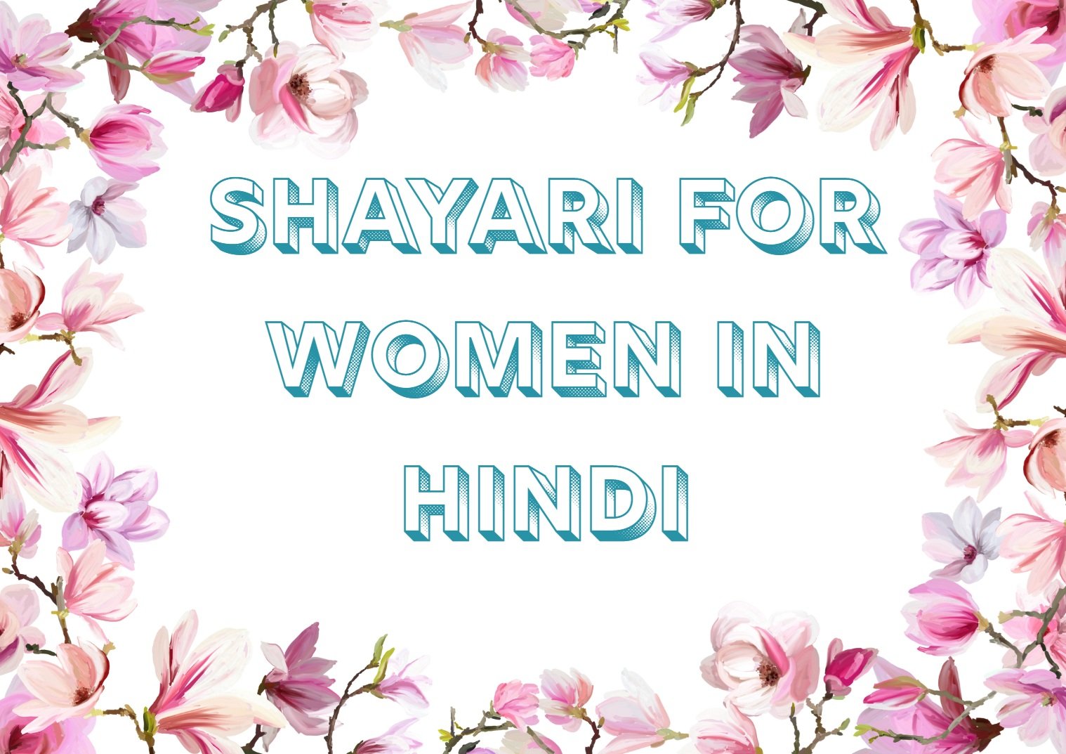 shayari for women in hindi