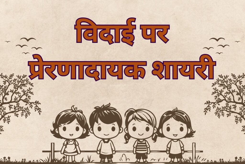 Motivation Farewell Shayari in Hindi – विदाई पर प्रेरणादायक शायरी 1 motivation farewell shayari in hindi