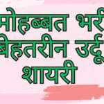 Love Shayari in Urdu – मोहब्बत भरी बेहतरीन उर्दू शायरी | रोमांटिक शेर और स्टेटस 3 Love Shayari in Urdu